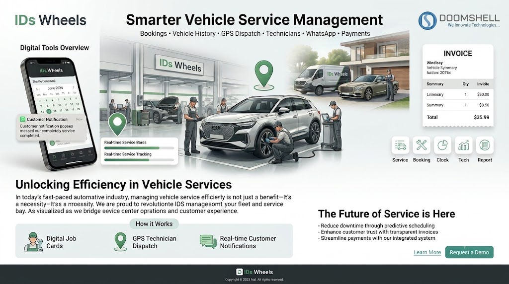 IDs Wheels: Smarter Car Wash & Vehicle Maintenance Management