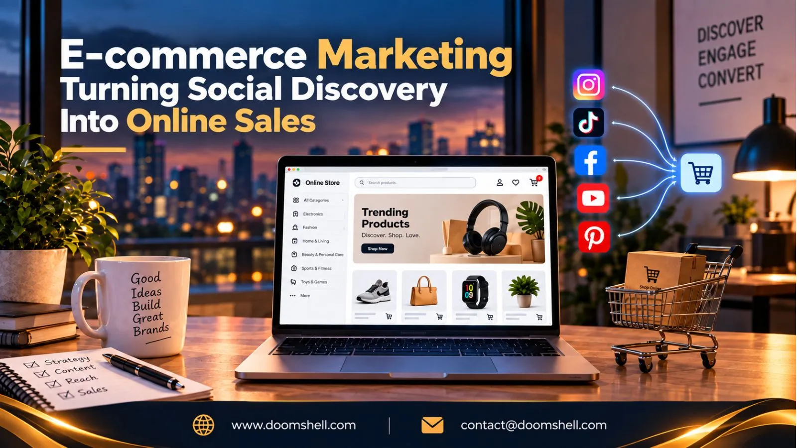 E-commerce Marketing: Turning Social Discovery Into Online Sales E-commerce Marketing: Turning Social Discovery Into Online Sales