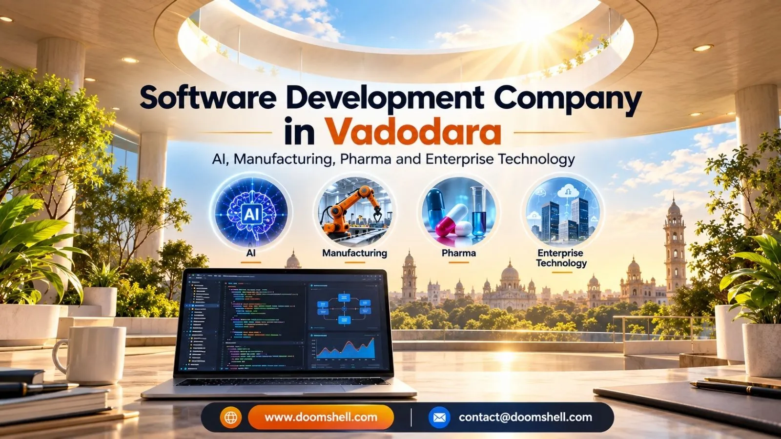 Software Development Company in Vadodara: AI, Manufacturing, Pharma and Enterprise Technology Software Development Company in Vadodara: AI, Manufacturing, Pharma and Enterprise Technology