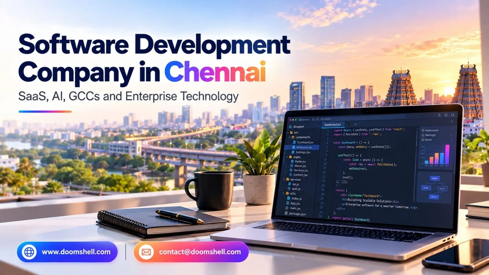 Software Development Company in Chennai: SaaS, AI, GCCs and Enterprise Technology Software Development Company in Chennai: SaaS, AI, GCCs and Enterprise Technology