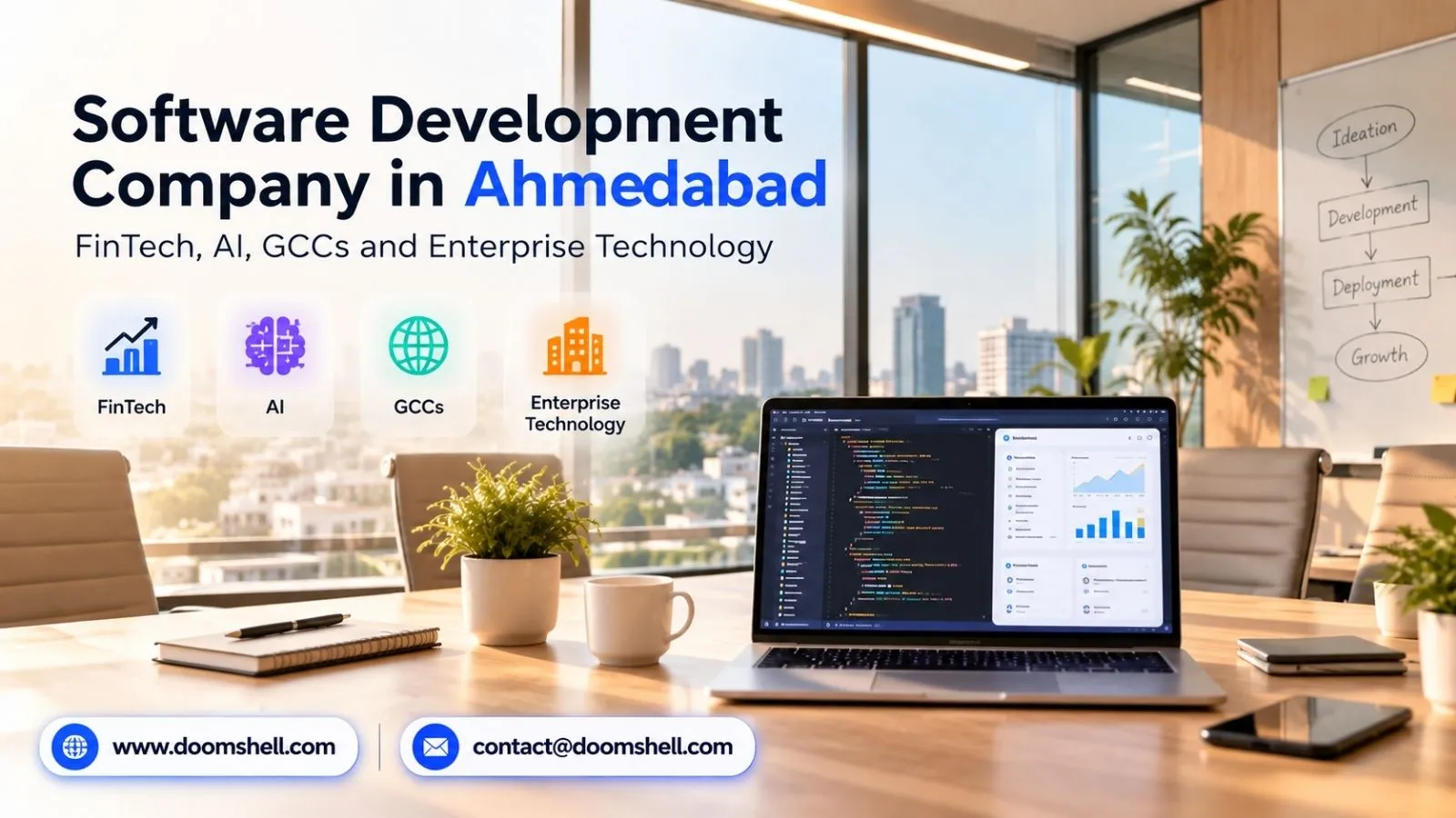 Software Development Company in Ahmedabad: FinTech, AI, GCCs and Enterprise Technology