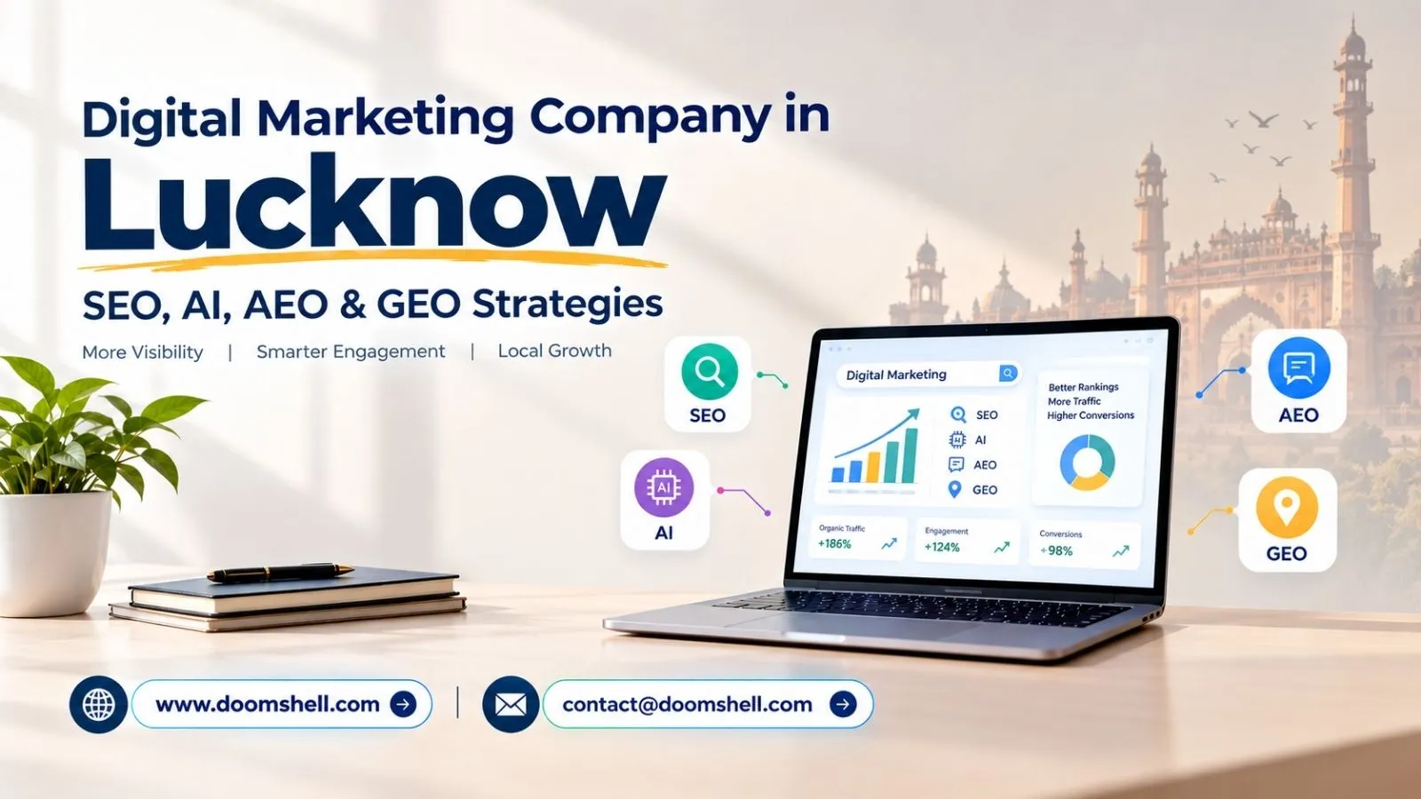 Digital Marketing Company in Lucknow: SEO, AI, AEO & GEO Strategies Digital Marketing Company in Lucknow: SEO, AI, AEO & GEO Strategies