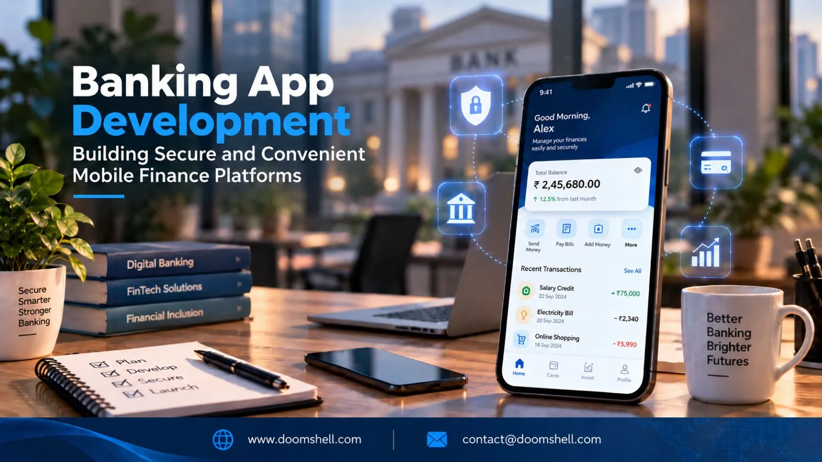 Banking App Development: Building Secure and Convenient Mobile Finance Platforms Banking App Development: Building Secure and Convenient Mobile Finance Platforms