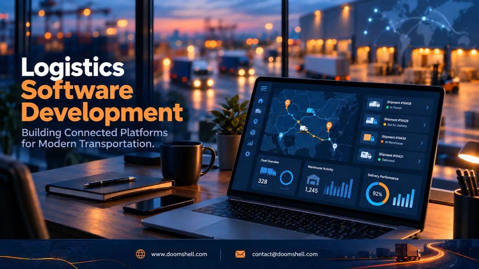Logistics Software Development: Building Connected Platforms for Modern Transportation Logistics Software Development: Building Connected Platforms for Modern Transportation