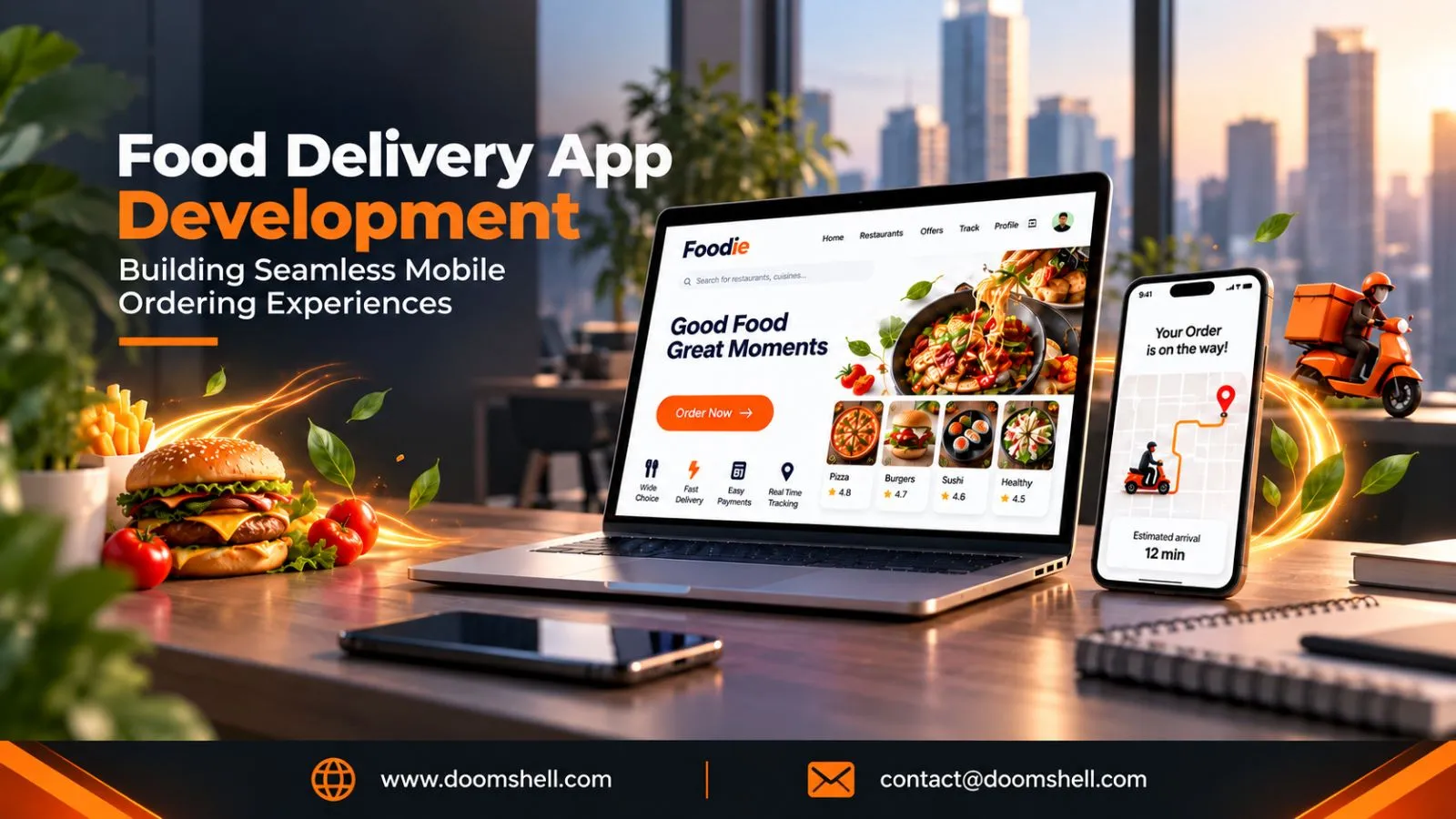 Food Delivery App Development with React Native: Building Seamless Mobile Ordering Experiences