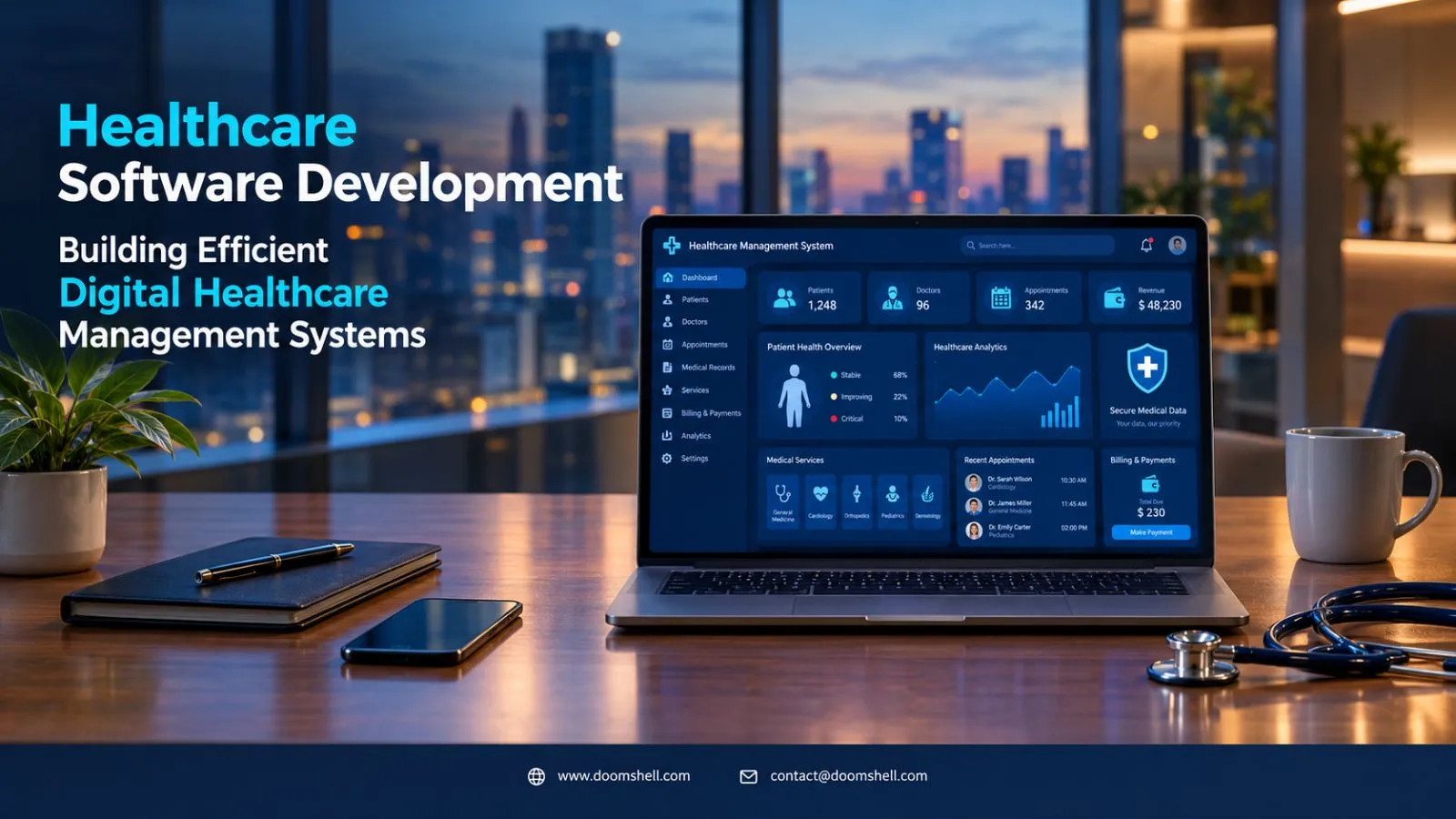 Healthcare Software Development: Building Efficient Digital Healthcare Management Systems