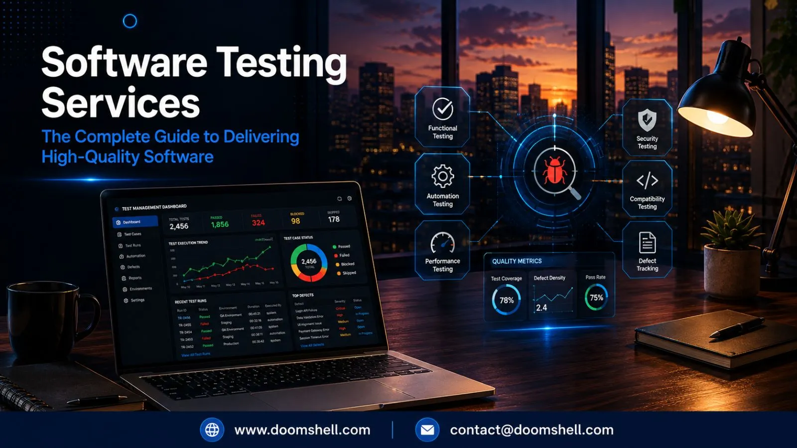 Software Testing Services: The Complete Guide to Delivering High-Quality Software in 2026 Software Testing Services: The Complete Guide to Delivering High-Quality Software in 2026