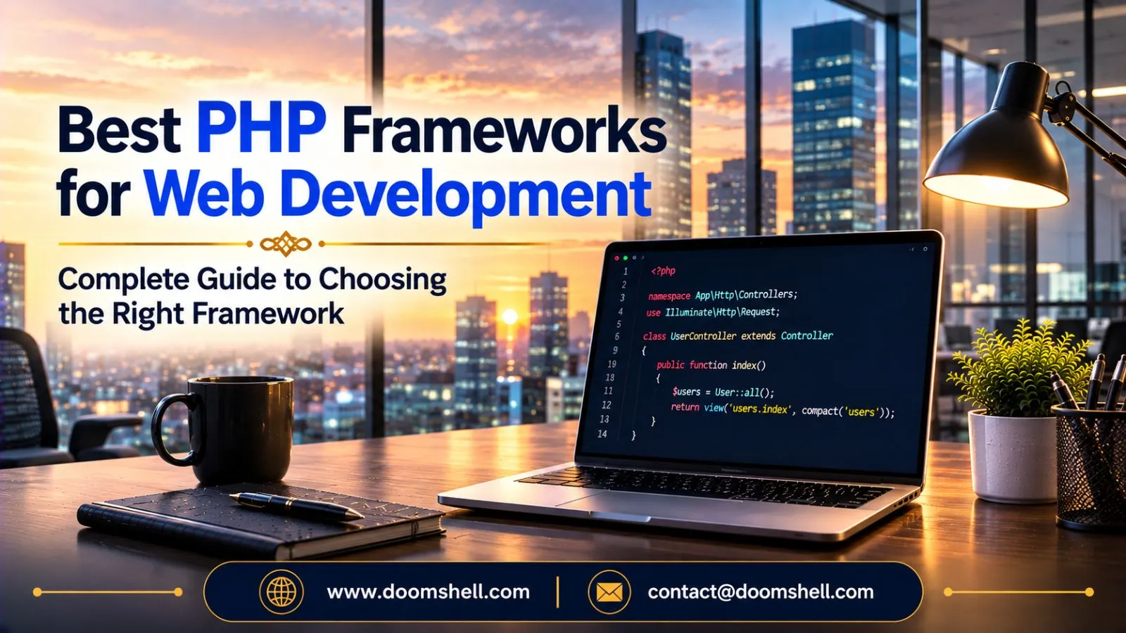 Best PHP Frameworks for Web Development Complete Guide to Choosing the Right Framework