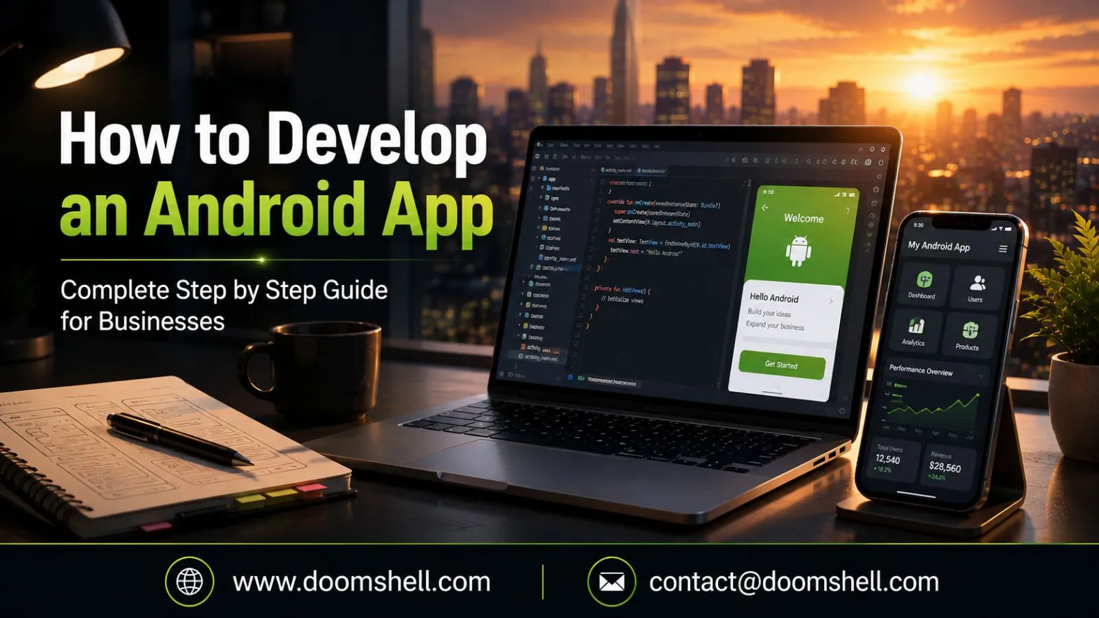 How to Develop an Android App Complete Step by Step Guide for Businesses