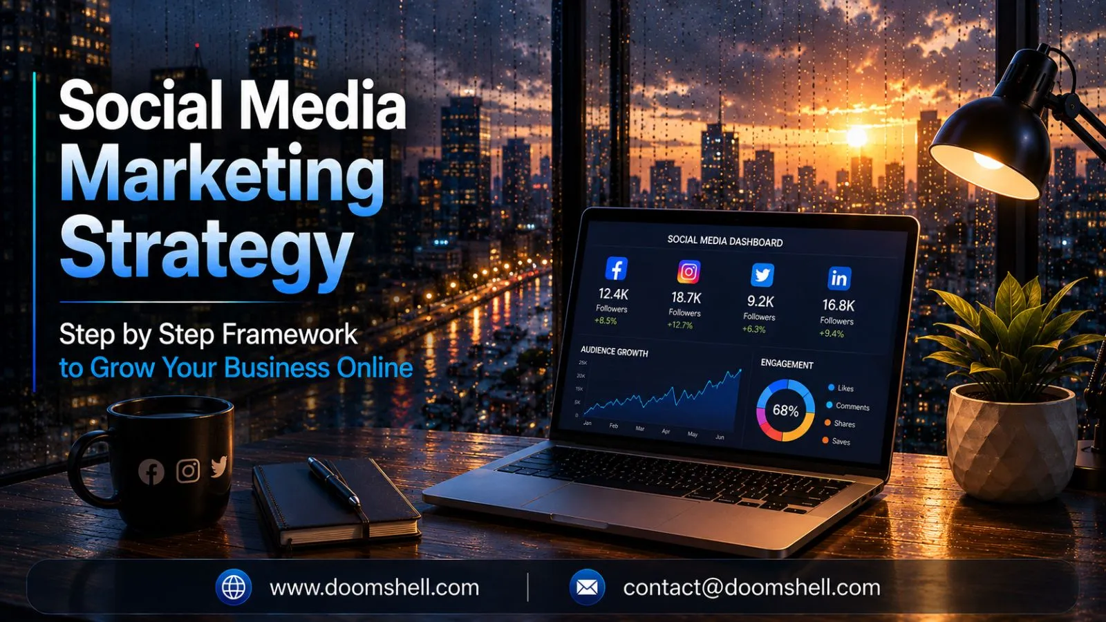 Social Media Marketing Strategy in 2026: Step-by-Step Framework to Grow Your Business Online Social Media Marketing Strategy in 2026: Step-by-Step Framework to Grow Your Business Online
