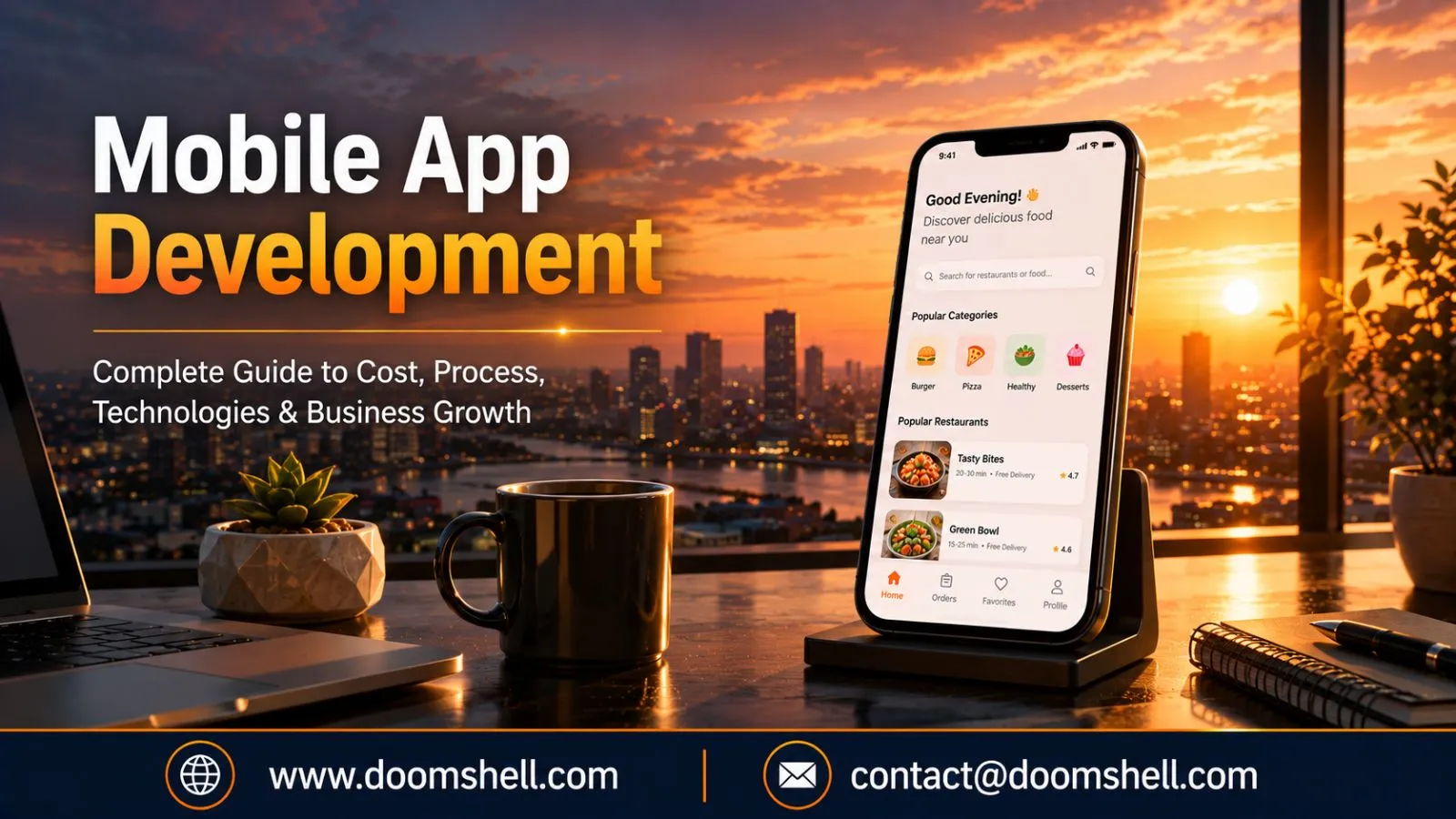 Mobile App Development Complete Guide to Cost, Process, Technologies & Business Growth